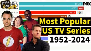 Most Popular USA TV Series 19522024  Top Shows Ranked [upl. by Gherlein]