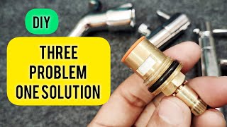 Diy Leaking Taps Repairing  Common Bathroom Products Problem amp Solution  Plumbing Problem [upl. by Launamme]