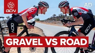 Gravel Vs Road Bike Ultimate Battle  Jebel Shams Epic Ride Oman [upl. by Penthea]