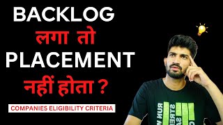 Can Backlog Affects Placements  What is the effect of Backlogs in Placements [upl. by Binah615]