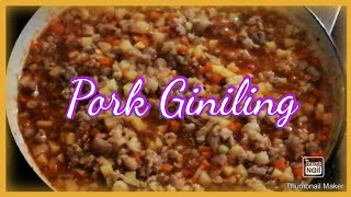 How to cook Giniling with Tomato Sauce [upl. by Hurd345]