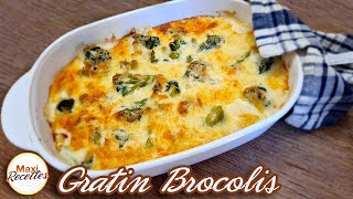 Gratin de Brocolis à la Béchamel  Recette Facile et Rapide [upl. by Adnoraj]