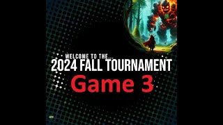 Tree Tag Fall 2024 Tournament Game 3 [upl. by Lehsreh]