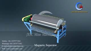 Wet Magnetic Separator High Intensity for magnetite ilmenite iron [upl. by Rogovy]