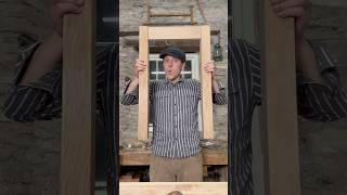 Cutting a Mortise and Tenon ireland woodwork joinery handtools oak table mortiseandtenon [upl. by Mozes]