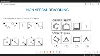 Non Verbal Reasoning Completing Pattern03 [upl. by Oderfla]