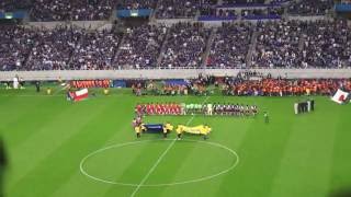 201263 W杯アジア最終予選 日本 VS オマーン 選手入場 [upl. by Arda]