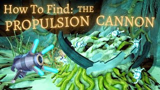 How To Find PROPULSION CANNON Fragments  Subnautica Below Zero [upl. by Onibas]