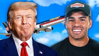 Donald Trump invited us on Trump Force One [upl. by Pacificas882]