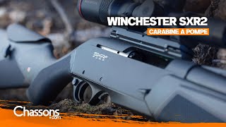 Présentation Carabine à pompe Winchester SXR2  CHASSONS TV [upl. by Nekciv]