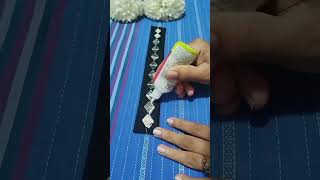 Hand Made fabric choker making new jewellry video diy diyjewellerymakingathome [upl. by Aizatsana569]