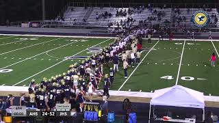 JACKSONVILLE HIGH SCHOOL VS ANNISTON HIGH SCHOOL VARSITY FOOTBALL [upl. by Kidder]