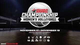 2023 SWAC Volleyball Championship Alabama AampM vs Jackson State [upl. by Cardon]