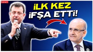 Ekrem İmamoğlu Mehmet Şimşekin o engelini ilk kez ifşa etti [upl. by Chemaram]