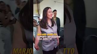 Marjorie Barretto supports daughter Julia Barretto [upl. by Naenej]