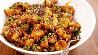 Gobi Manchurian  Easy amp Crispy Restaurant Style Recipe  CookingShooking [upl. by Anar]