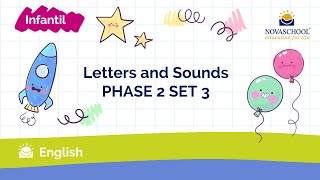 Letters and Sounds PHASE 2 SET 3 [upl. by Alaaj]