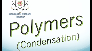 Condensation polymerisation  A level chemistry OCR AQA EDEXCEL [upl. by Pax]