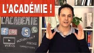 LACADEMIE Francais avec Pierre [upl. by Feltie]