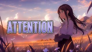 Nightcore  Attention  Lucas Larvenz Sped Up [upl. by Mulderig]