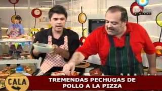 Magníficas pechugas de pollo a la pizza y una manera fácil de prepararlas [upl. by Crispin]