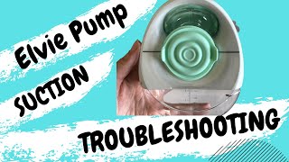 Elvie Pump Suction Troubleshooting [upl. by Goraud]