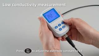 SX751 Handheld pHORPDOConductivityTDSSalinityResistivity Meter Kit [upl. by Perce794]