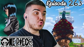 WELCOME TO ENIES LOBBY ESCORT THE PRISONERS ONE PIECE EPISODE 263 REACTION [upl. by Artenahs]