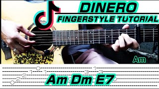 DINERO  Trinidad Cardona Guitar fingerstyle TabsChords [upl. by Beulah]