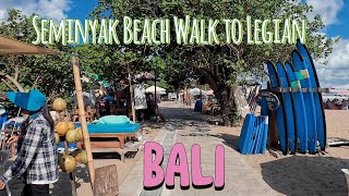 Seminyak Beach Walk to Legian [upl. by Blake]