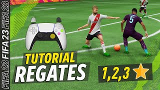 FIFA 23  REGATES MÁS EFECTIVOS  1 2 y 3⭐FILIGRANAS  TUTORIAL🎮✅ [upl. by Rudy973]