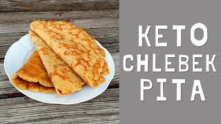 Szybka KETO PITA  Chlebek z patelni [upl. by Eillac]