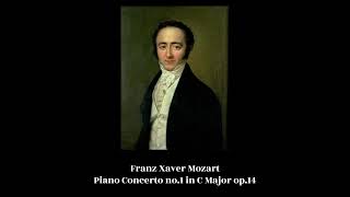 Franz Xaver Mozart  Piano Concerto no1 in C Major op14 [upl. by Shinberg]