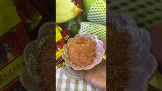 Watering ASMR eating mango mango wateringvideo asmr mangorecipe mukbang food eating [upl. by Anitnerolf]