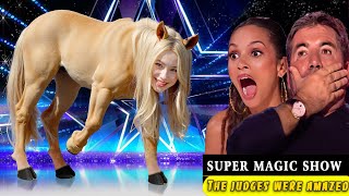 Americas Got Talent 2024 Sacred Riana Leaves Judges Frozen with Most Haunting Magic Performance [upl. by Rissa]