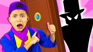 Knock Knock Whos at the Door  Kids Songs And Nursery Rhymes  Dominoki [upl. by Skipton]