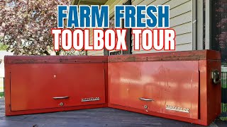 Estate Sale Toolbox Tour Tool Haul  Vintage Craftsman Tools Farm Fresh Barn Find Tool Box Reveal [upl. by Uv]