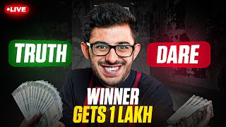 TRUTH amp DARE  WINNER GETS 1 LAKH RUPEES  NO PROMOTION [upl. by Alleen25]