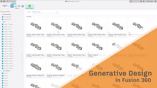 Generative Design in Fusion 360 [upl. by Esyned]