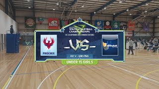 AYVC 2023  U15 Girls  NSW Phoenix vs VIC Blue  Semi Final  Day 4 Game 6 [upl. by Suolekcin]