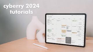 2024 Cyberry Digital Planners  Setup Guide amp Tutorials [upl. by Naek]