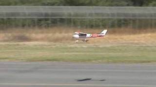 Cessna 182 Skylane RTF Skyartec Aerobatic Scale Flight [upl. by Eldin]