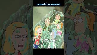 Rick and Morty hide secrets from each other sparking a big fight funny animation shorts movie [upl. by Lleinad]