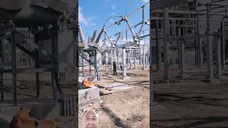 SF6 breaker failure  high voltage failure high substation [upl. by Lucho]