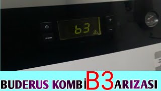 Buderus B3 arızası nedir   Buderus kombi arızaları [upl. by Atiana]