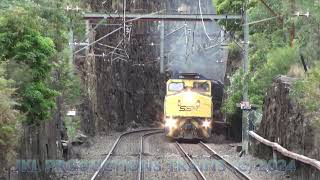 AR07 C505  C504  C506  C509 empty coal at Lapstone [upl. by Yhprum21]