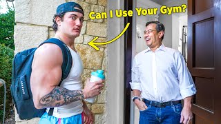 Asking Millionaires to Workout in THEIR Home Gym [upl. by Adnoek]