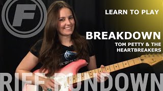 Learn To Play quotBreakdownquot by Tom Petty amp The Heartbreakers [upl. by Smukler139]