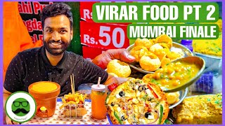 Virar Street Food Part 2  Mumbai Food Tour Finale Episode  Veggie Paaji [upl. by Anyrtak]