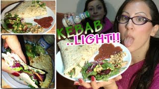 KEBAB LIGHT FATTO IN CASA Leggero e gustoso  Carlitadolce [upl. by Eelaroc]